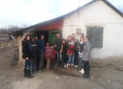 familia cu 10 copii din Dorobantu